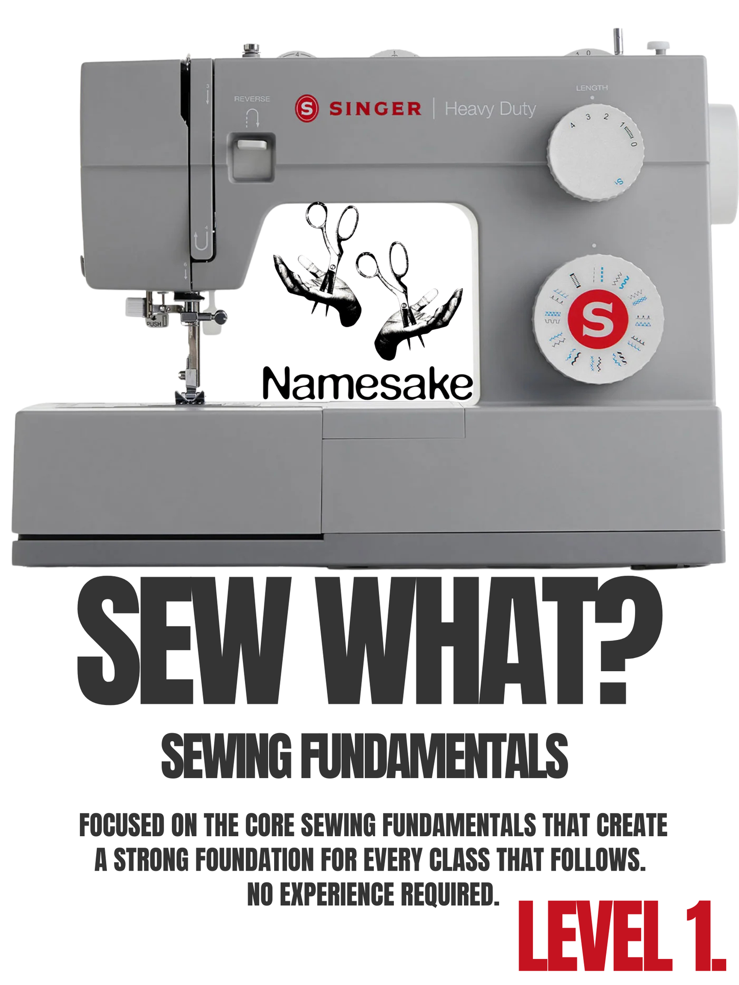 Beginner Sewing Workshop Wednesday (7/15/26) *ENTER EMAIL AT CHECKOUT